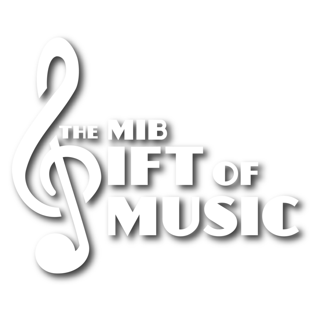 gift of music logo light